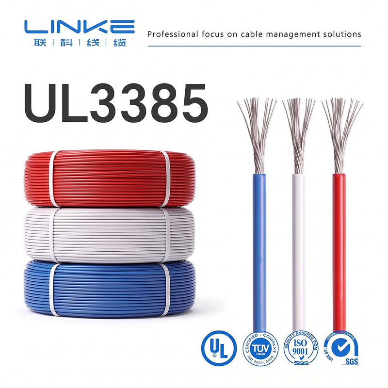 UL 3385 機器内配線用 600V/1000V ハロゲンフリー フレキシブル電子ケーブル